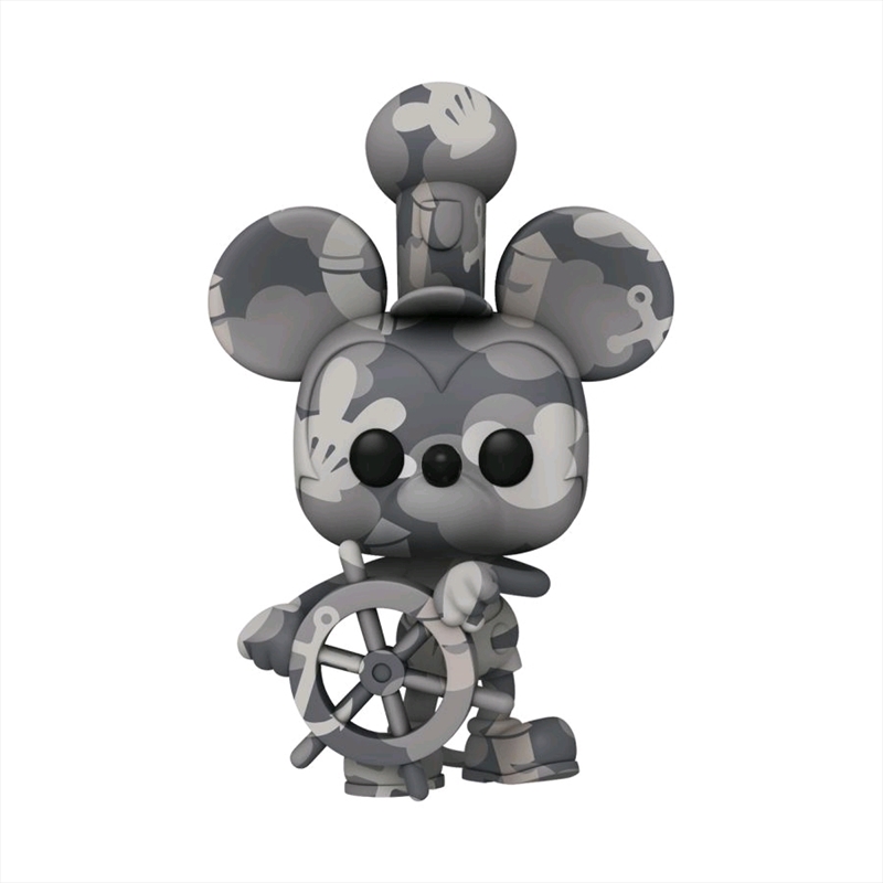 Mickey Mouse - Steamboat Willie (Artist) US Exclusive Pop! Vinyl [RS] | Pop Vinyl