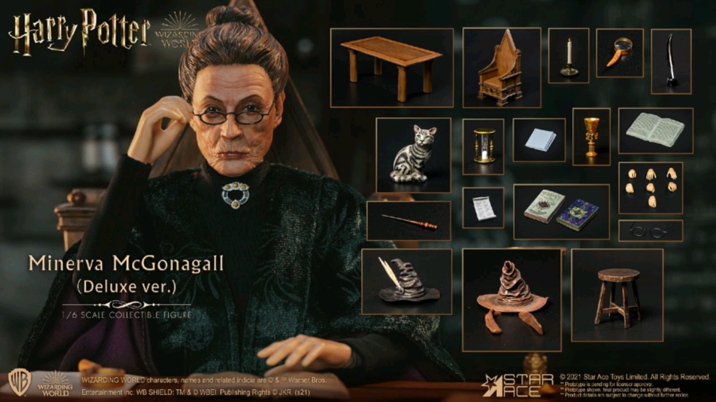 Harry Potter - Minerva McGonagall Deluxe 1:6 Scale 12" Action Figure | Merchandise