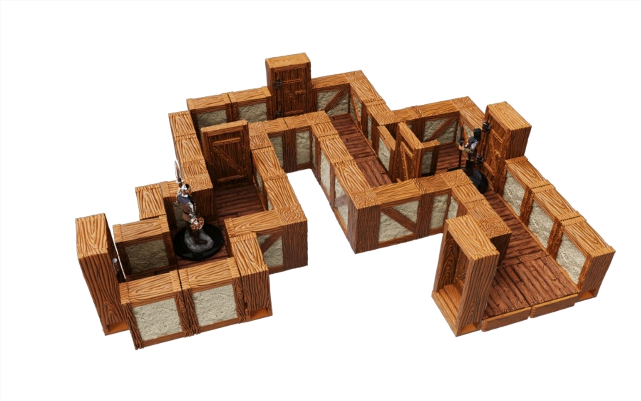 WarLock Tiles - Town & Village Straight Walls/Product Detail/RPG Games