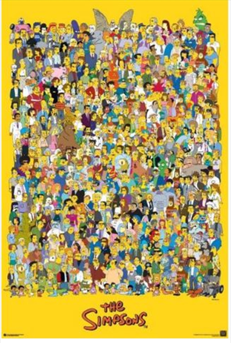 The Simpsons - Cast Poster/Product Detail/Posters & Prints