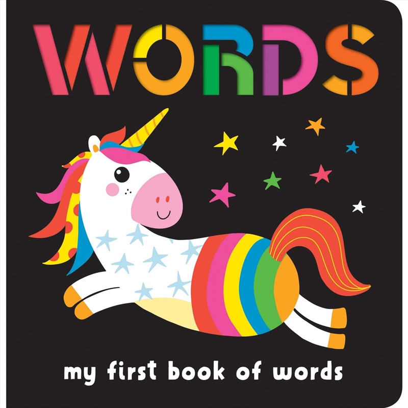 Buy Chunky Neon Board Book Words Online Sanity