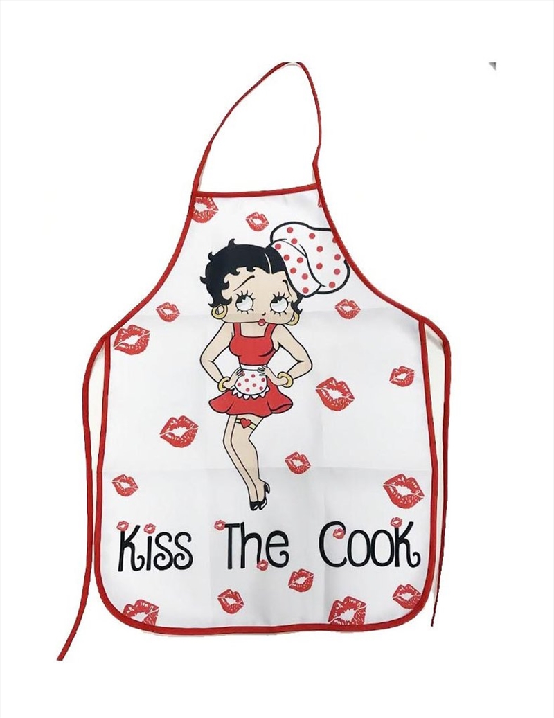 Betty Boop Kiss Cook Apron | Merchandise