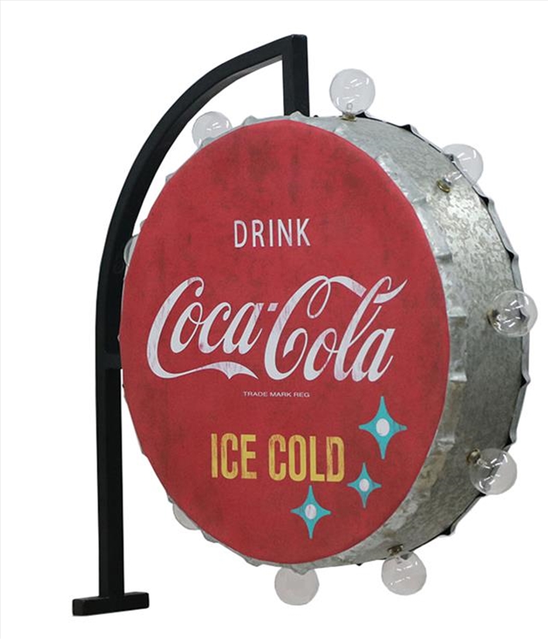 Round Off The Wall Coca Cola LED Bracket Sign | Accessories