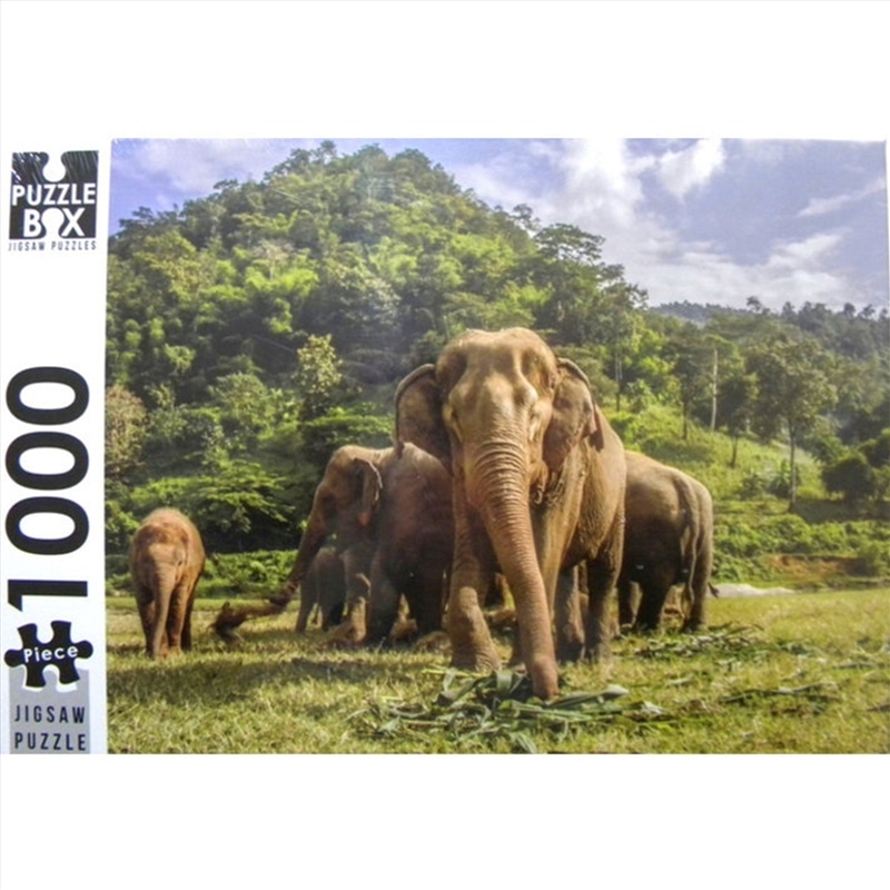 Thailand Elephant Save the Planet 1000 Piece Puzzle/Product Detail/Nature and Animals