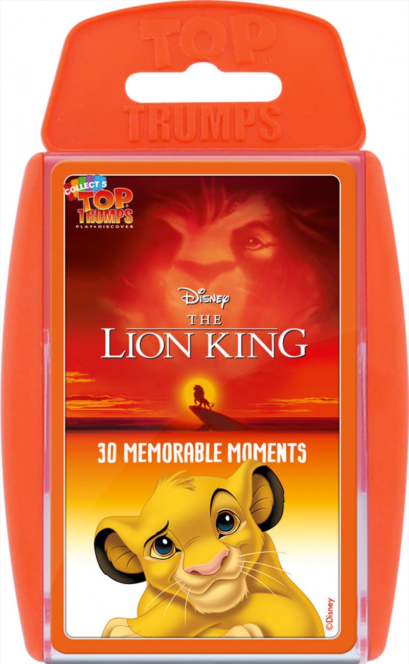 Top Trumps Lion King/Product Detail/Card Games