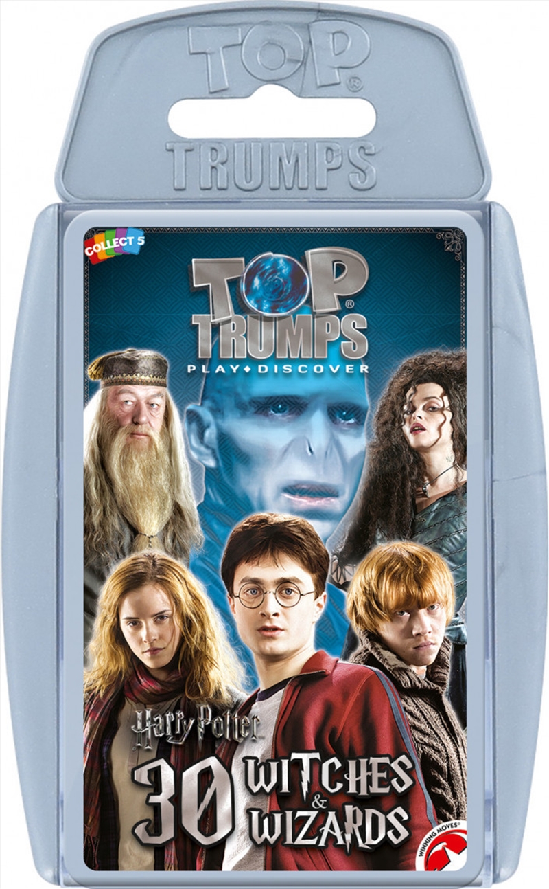 Buy Top Trump Harry Potter Greatest Wizards and Witches Online Sanity