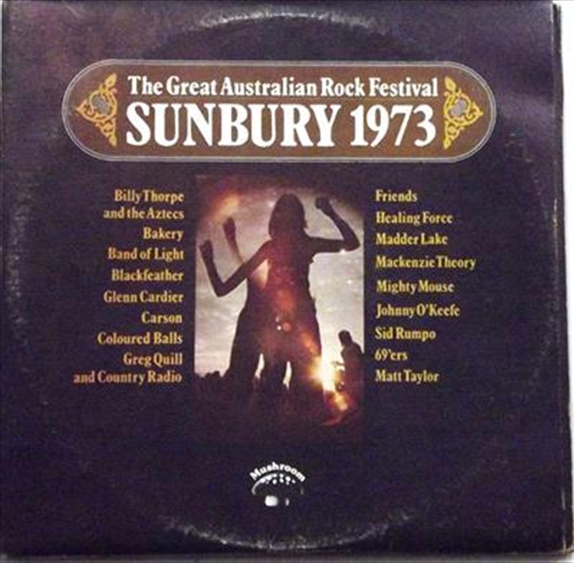 Great Australian Rock Festival - Sunbury '73 - Red Coloured Vinyl/Product Detail/Rock