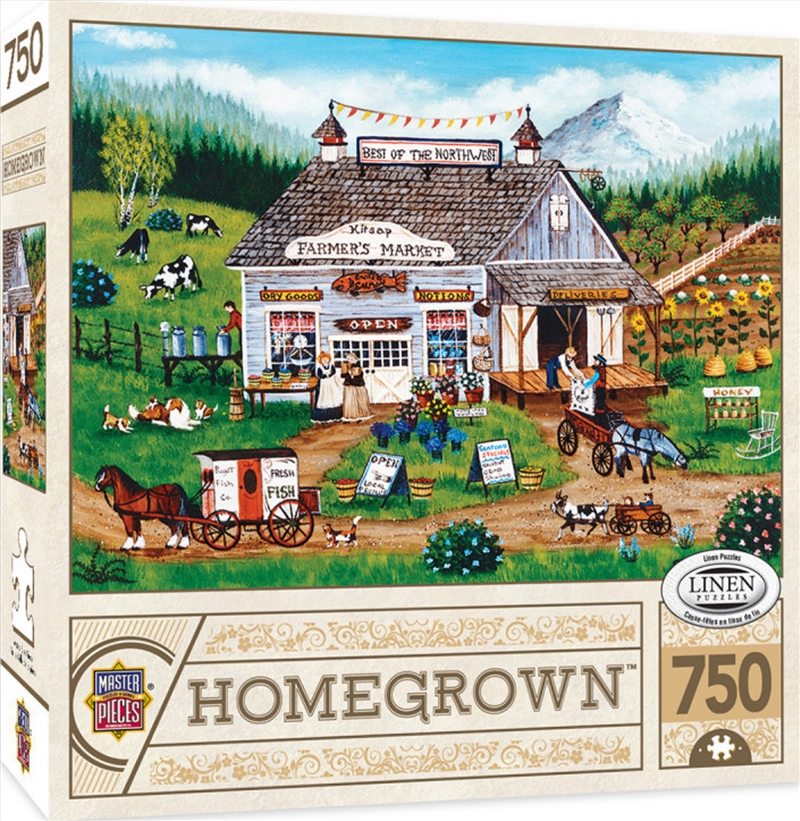Masterpieces Puzzle Homegrown Best of the Northwest Puzzle 750 pieces/Product Detail/Destination