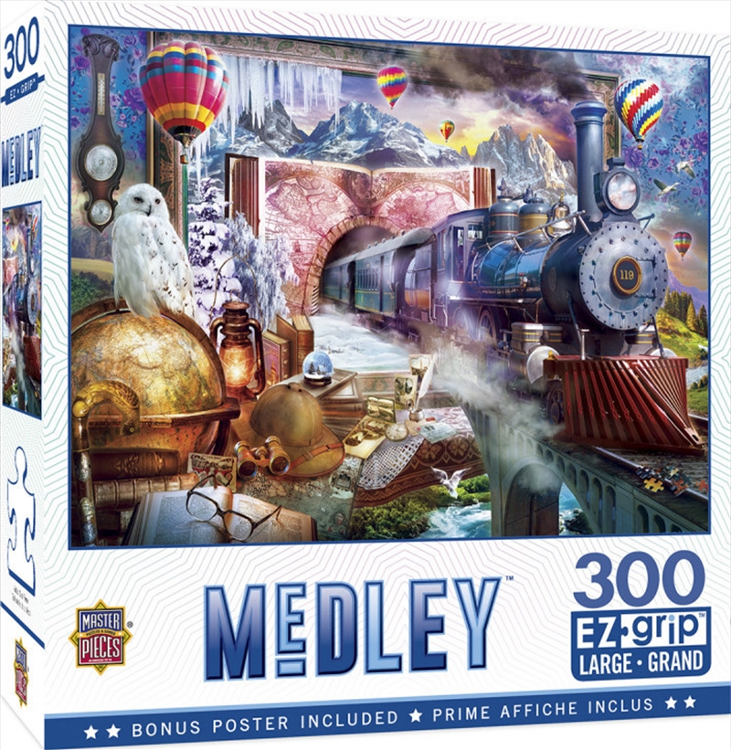 Masterpieces Puzzle Medley Magical Journey Ez Grip Puzzle 300 pieces | Merchandise