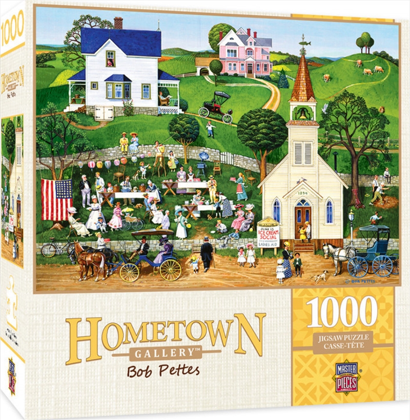 Masterpieces Puzzle Hometown Gallery Strawberry Sunday Puzzle 1,000 pieces/Product Detail/Destination