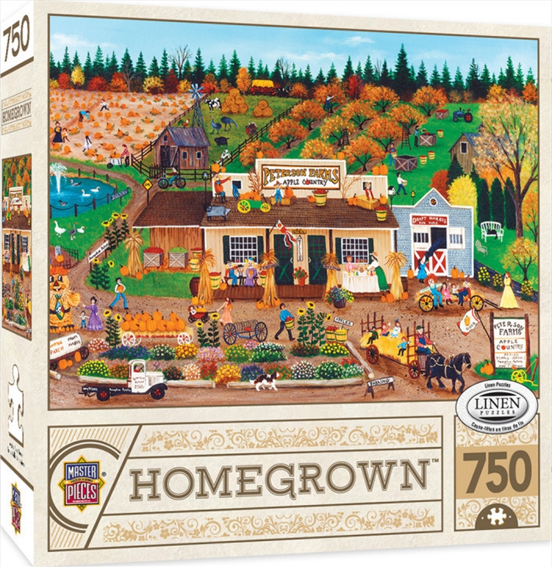 Masterpieces Puzzle Homegrown Peterson Farms Puzzle 750 pieces | Merchandise