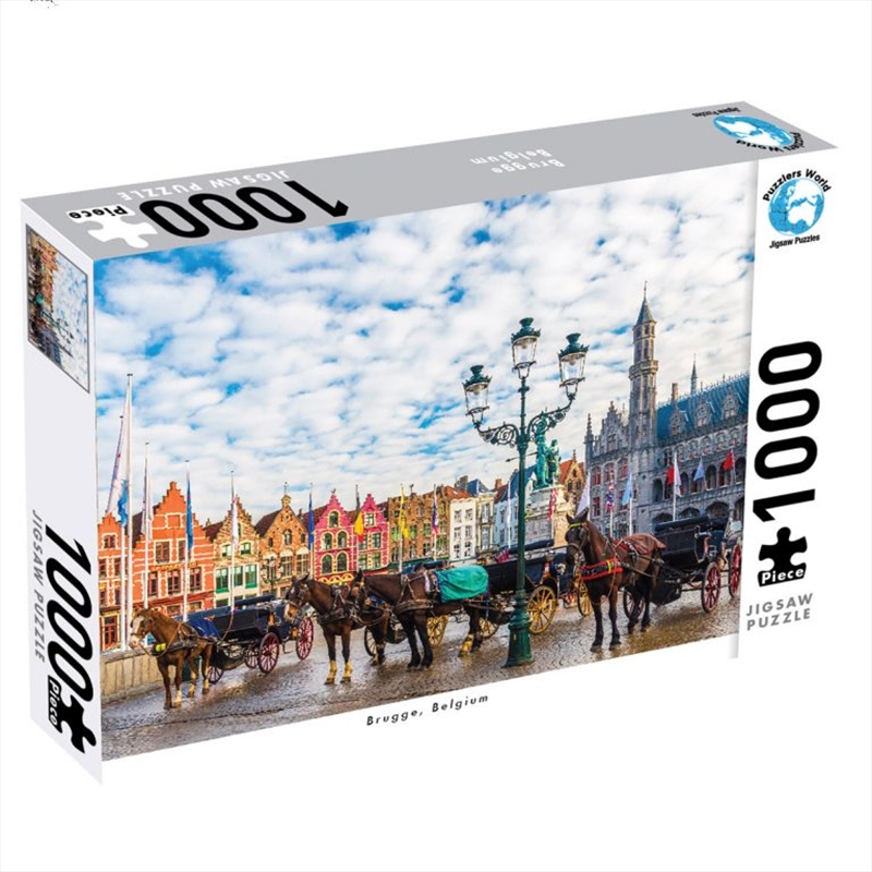 Brugge Belgium 1000 piece Puzzle, Puzzle Sanity