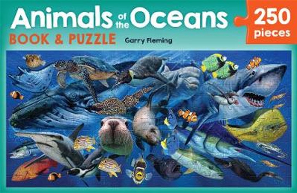 Oceans of the World Book and Puzzle - 250 Piece Puzzle/Product Detail/Kids Activity Books
