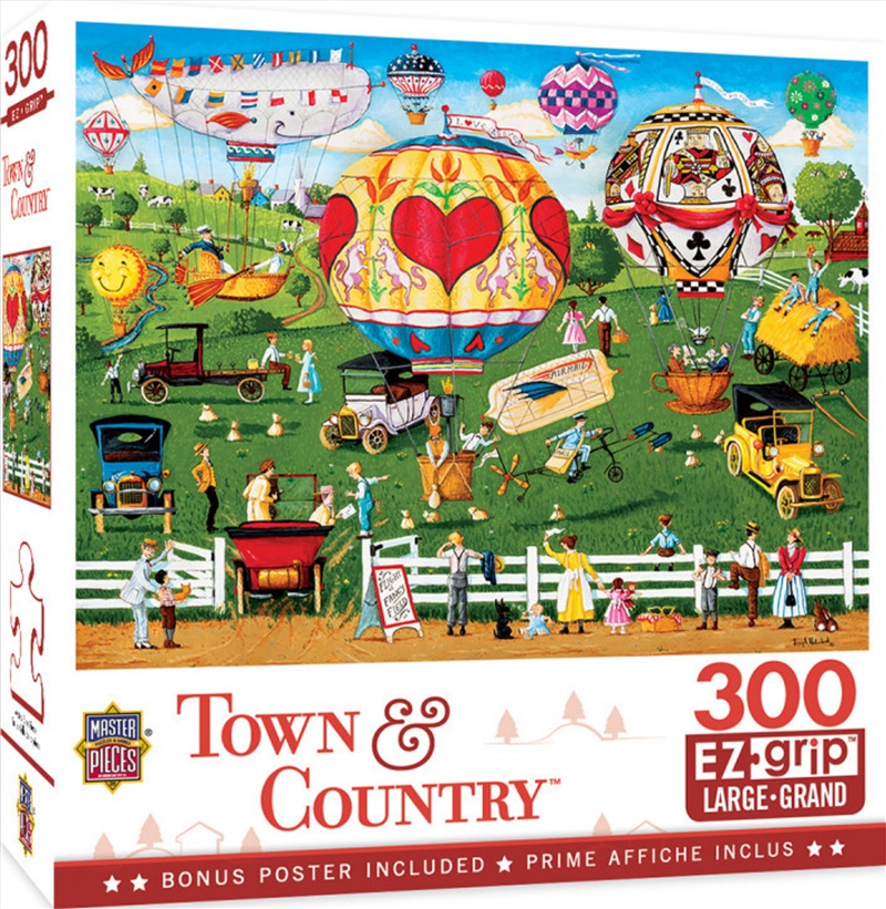 Masterpieces Puzzle Town & Country Flights of Fancy Ez Grip Puzzle 300 pieces/Product Detail/Destination