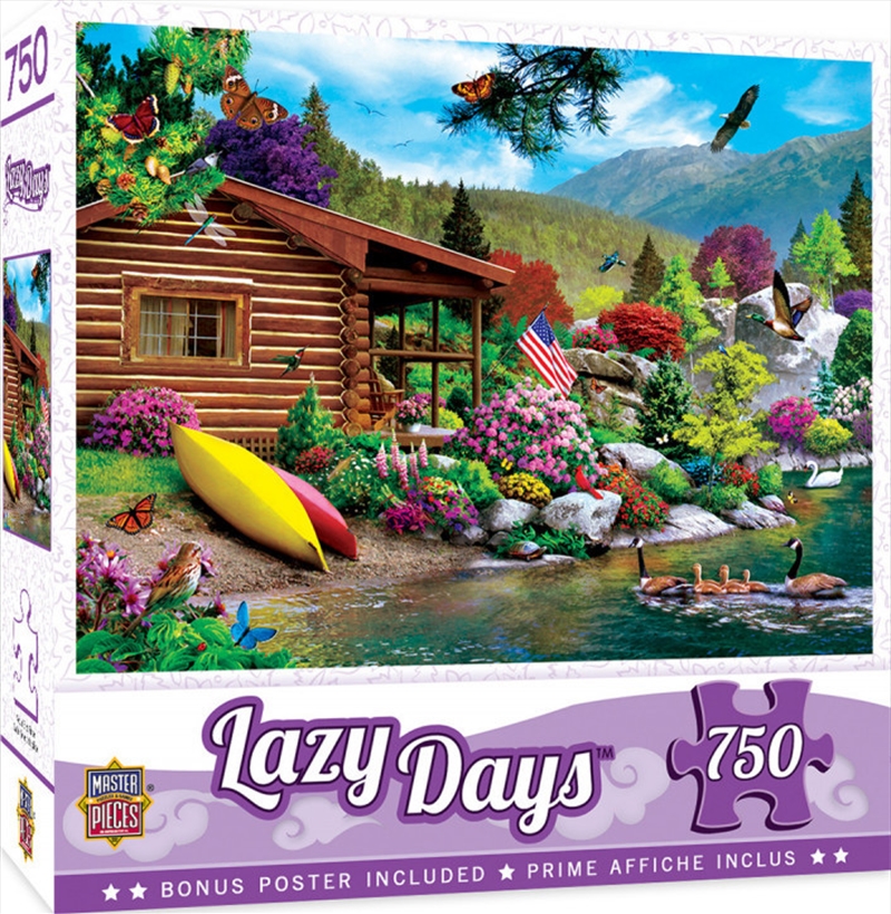 Masterpieces Puzzle Lazy Days Free to Fly Puzzle 750 pieces | Merchandise