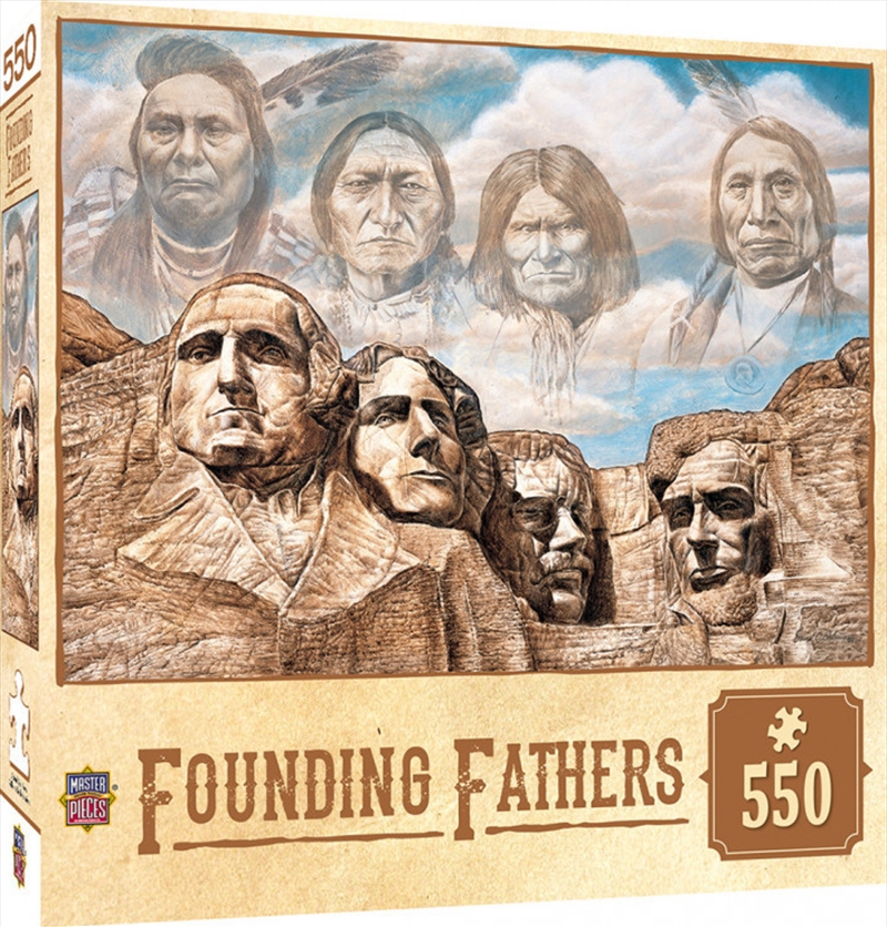 Masterpieces Puzzle Tribal Spirit Founding Fathers Puzzle 550 pieces/Product Detail/Destination