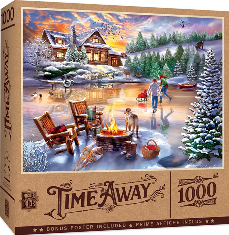 Masterpieces Puzzle Time Away An Evening Skate Puzzle 1,000 pieces/Product Detail/Destination