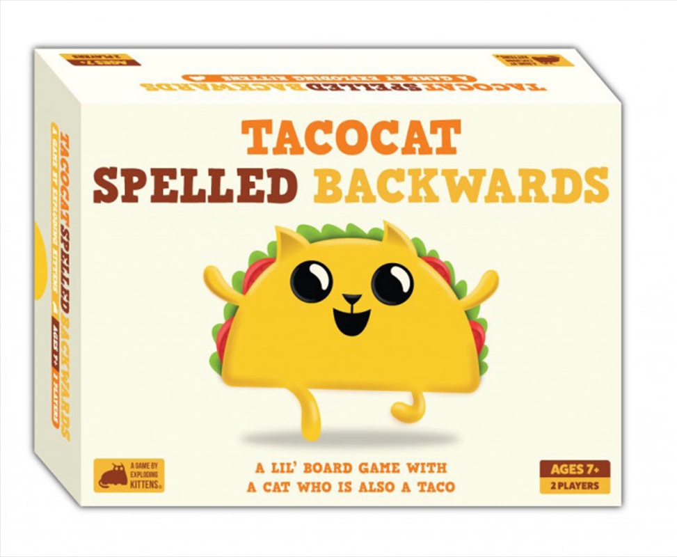 Tacocat Spelled Backwards (By Exploding Kittens) | Merchandise