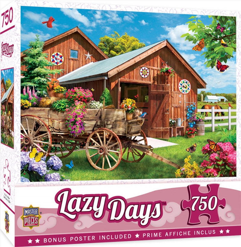 Masterpieces Puzzle Lazy Days Flying to Flower Farm Puzzle 750 pieces/Product Detail/Destination