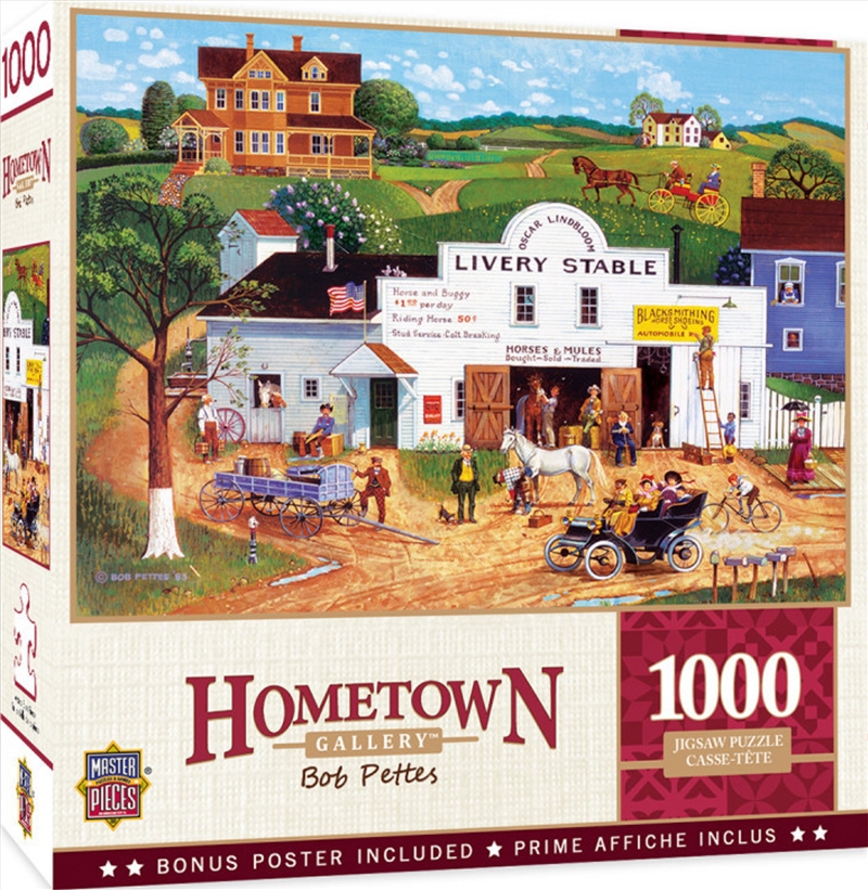 Masterpieces Puzzle Hometown Gallery Changing Times Puzzle 1,000 pieces/Product Detail/Destination