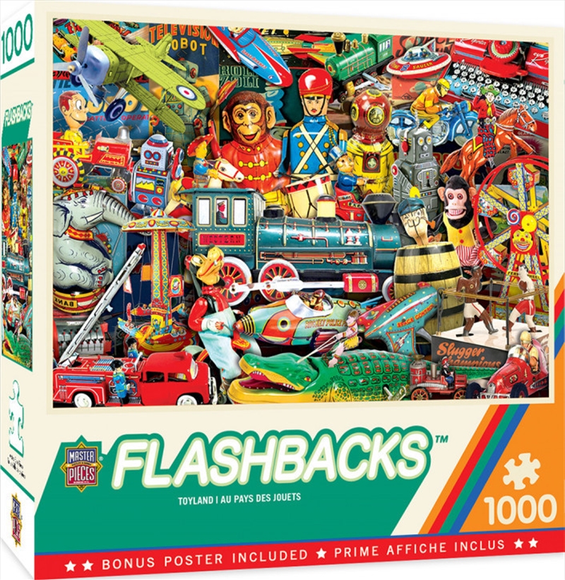 Masterpieces Puzzle Flashbacks Toyland Puzzle 1,000 pieces/Product Detail/Destination