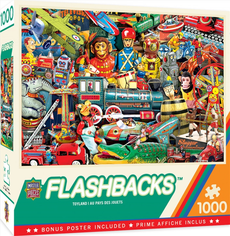 Masterpieces Puzzle Flashbacks Toyland Puzzle 1,000 pieces/Product Detail/Destination