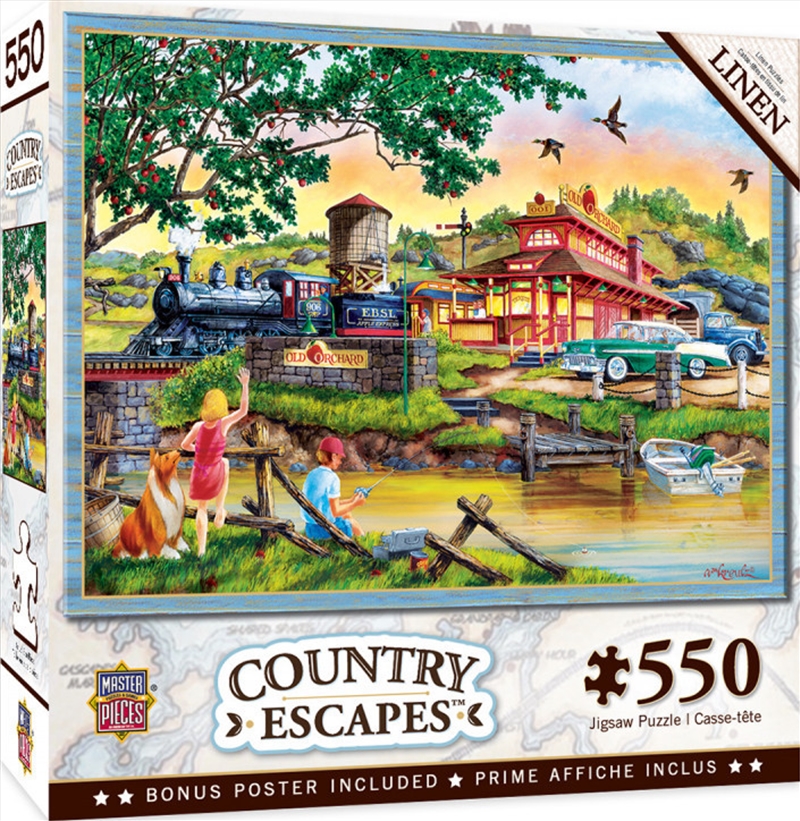 Masterpieces Puzzle Country Escapes Apple Express Puzzle 550 pieces/Product Detail/Destination