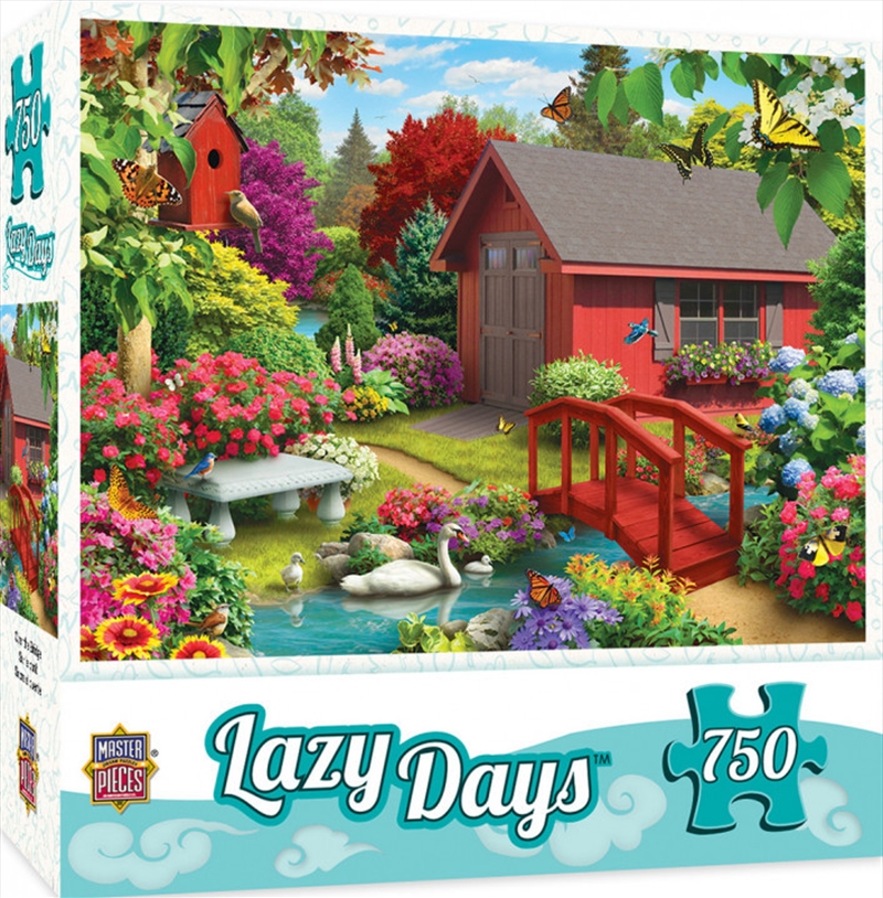 Masterpieces Puzzle Lazy Days Over the Bridge Puzzle 750 pieces | Merchandise