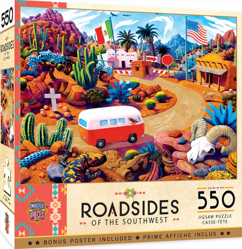 Masterpieces Puzzle Roadside of the Southwest Touring Time Puzzle 550 pieces | Merchandise