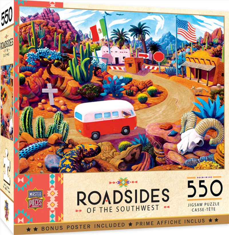 Masterpieces Puzzle Roadside of the Southwest Touring Time Puzzle 550 pieces/Product Detail/Destination