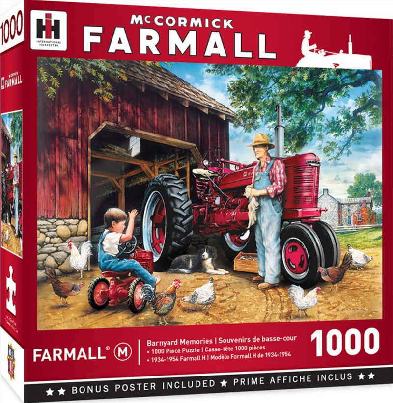 Masterpieces Puzzle Farmall Barnyard Memories Puzzle 1,000 pieces/Product Detail/Destination