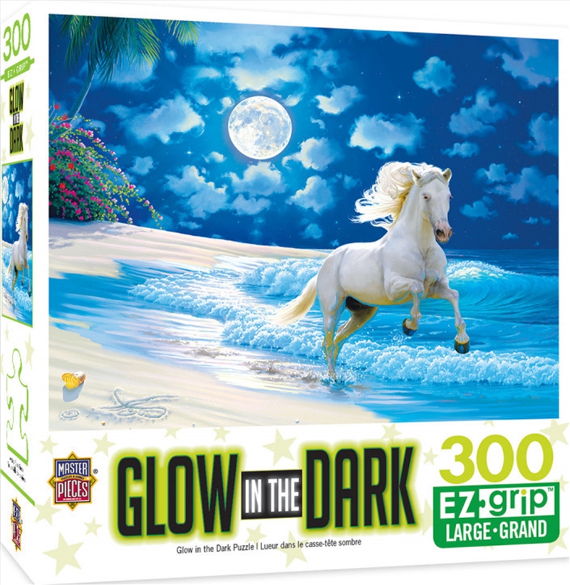 Masterpieces Puzzle Glow in the Dark Moonlit Dance Ez Grip Puzzle 300 pieces/Product Detail/Destination