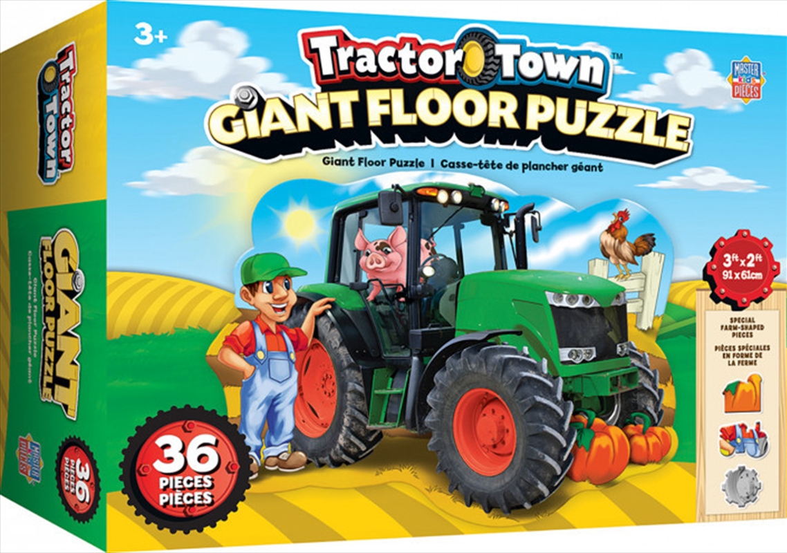 Masterpieces Puzzle Floor Tractor Town Puzzle 36 pieces/Product Detail/Education and Kids
