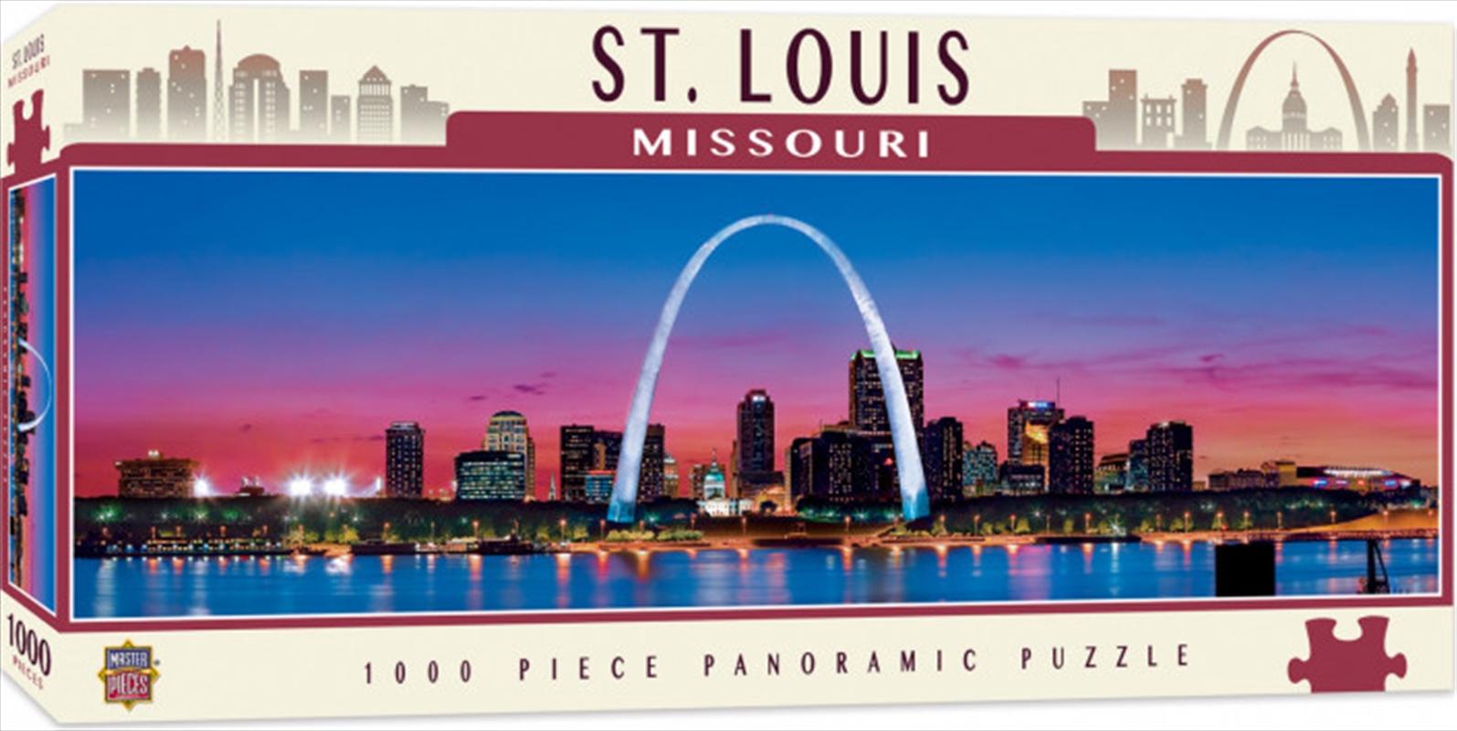 Masterpieces Puzzle City Panoramic St. Louis Puzzle 1,000 pieces/Product Detail/Destination