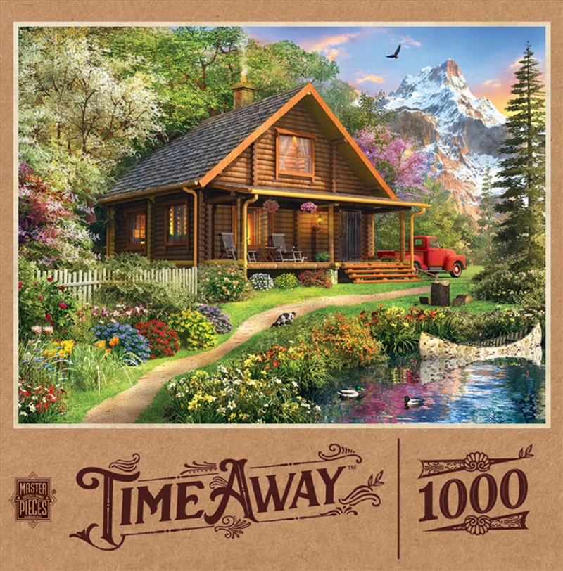 Masterpieces Puzzle Time Away Mountain Retreat Puzzle 1,000 pieces/Product Detail/Destination