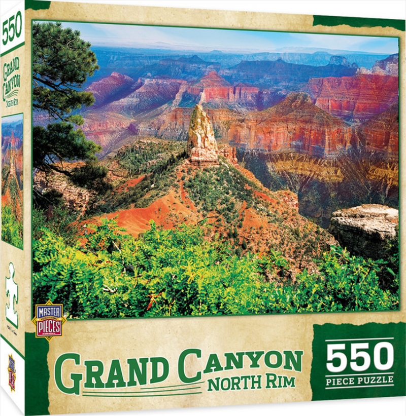 Masterpieces Puzzle National Parks Grand Canyon North Rim Puzzle 550 pieces | Merchandise