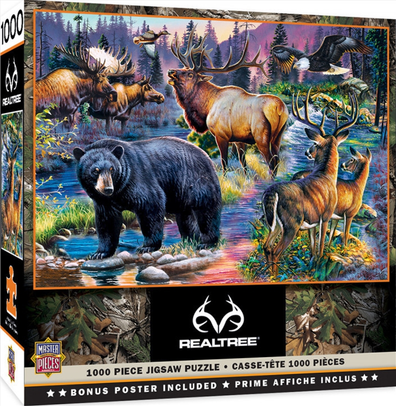 Masterpieces Puzzle Realtree Wild Living Puzzle 1,000 pieces/Product Detail/Nature and Animals