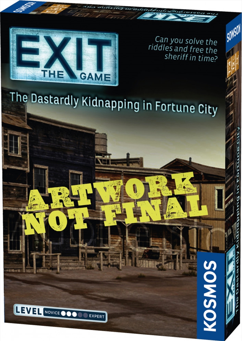 Exit the Game The Dastardly Kidnapping in Fortune City | Merchandise