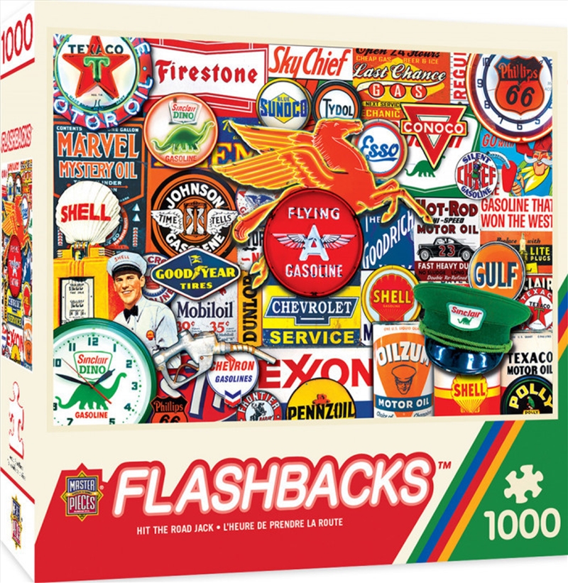 Masterpieces Puzzle Flashbacks Hit the Road Jack Puzzle 1,000 pieces/Product Detail/Science