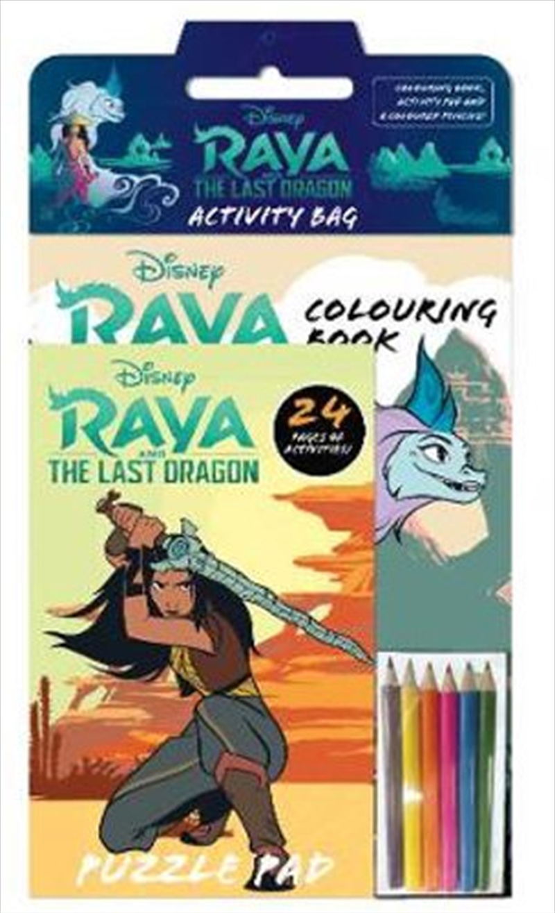 Raya And The Last Dragon Activity Bag | Paperback Book
