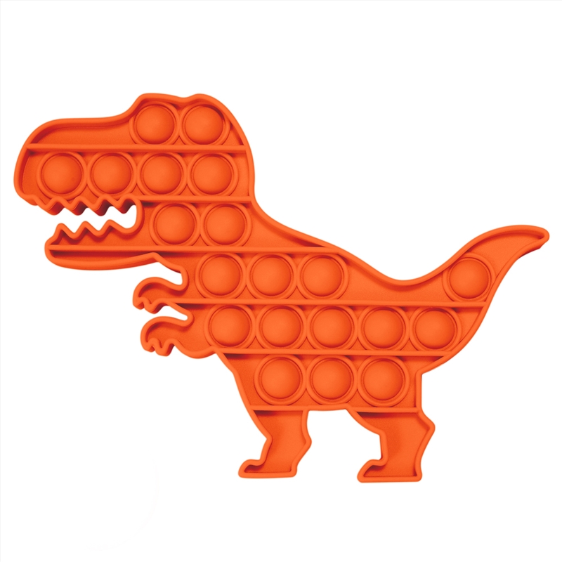 Orange Dino Push And Pop/Product Detail/Fidget & Sensory