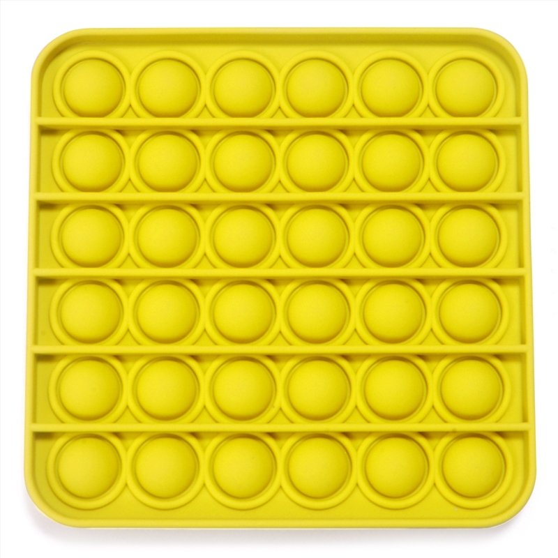 Yellow Square Push And Pop/Product Detail/Fidget & Sensory