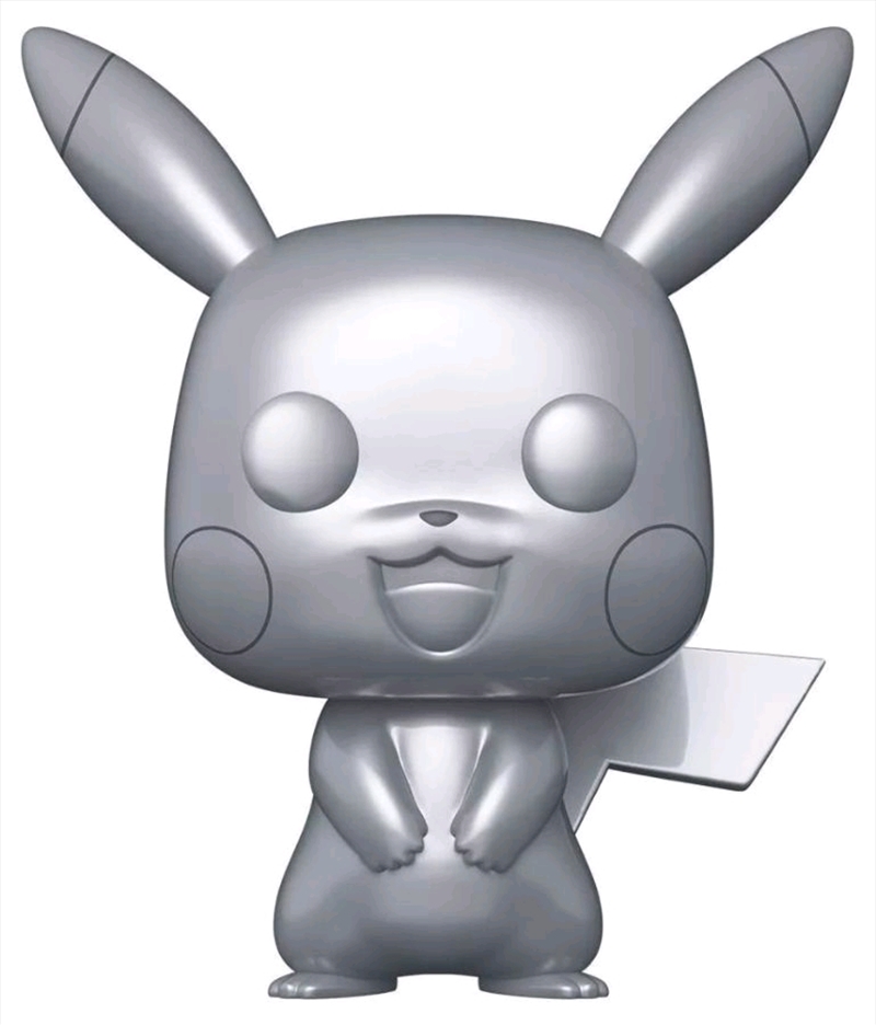 Pokémon Bulbasaur Silver Metallic – Pop Vinyl 25° Anniversario, Edizione Limitata Target, Altezza 25 Cm - 3