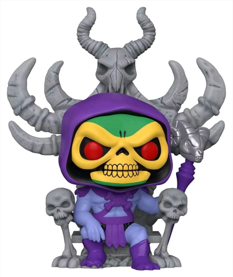 Masters of the Universe - Skeletor on Throne US Exclusive Pop! Deluxe [RS] | Pop Vinyl