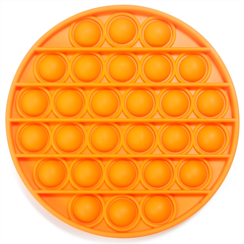 Orange Round Push And Pop/Product Detail/Fidget & Sensory