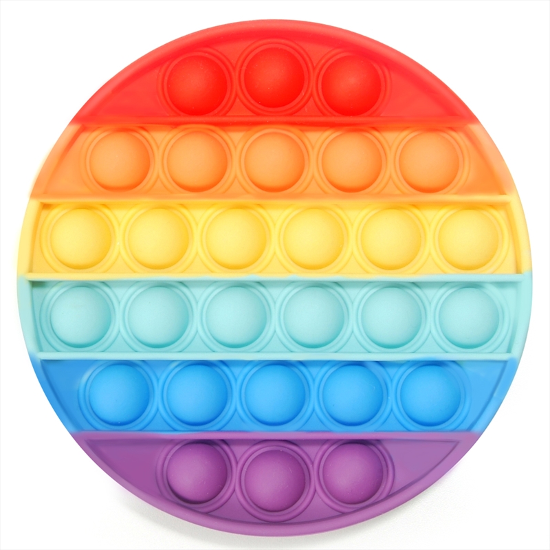 Rainbow Round Push And Pop | Toy
