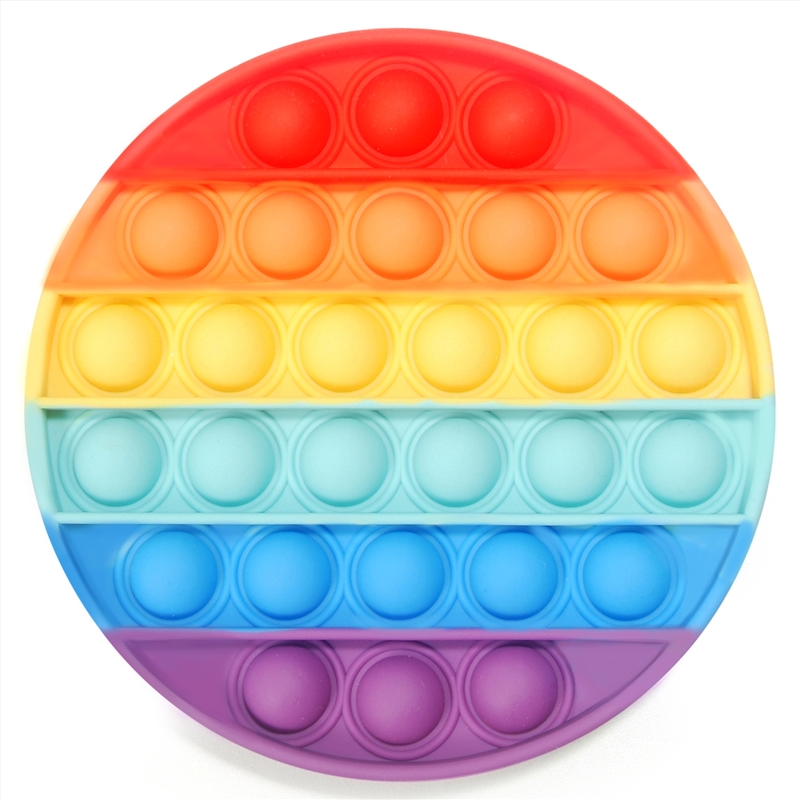 Rainbow Round Push And Pop/Product Detail/Fidget & Sensory