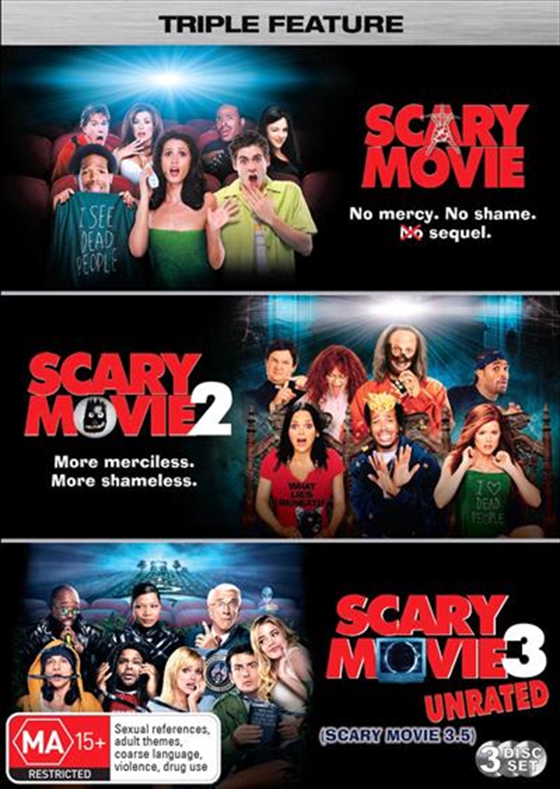 Scary Movie / Scary Movie 2 / Scary Movie 3  3 Movie Franchise Pack/Product Detail/Comedy