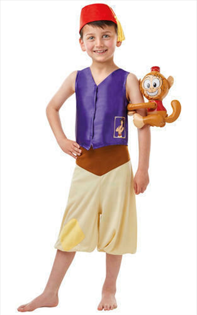 Aladdin Deluxe Costume: Size 3-4 Years | Apparel
