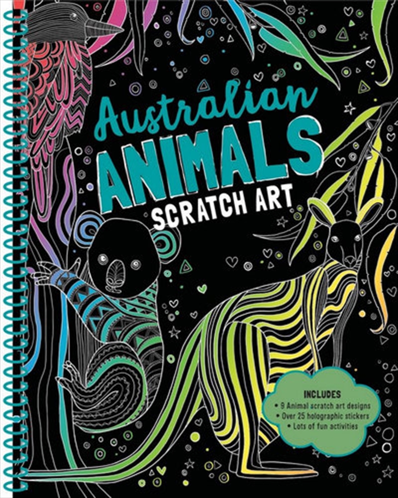 Scratch Art - Australian Animals/Product Detail/Arts & Crafts Supplies